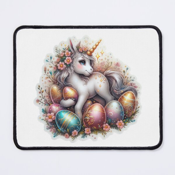 Item preview, unicorn Easter cute sticker designed and sold by Expressions-Sel.