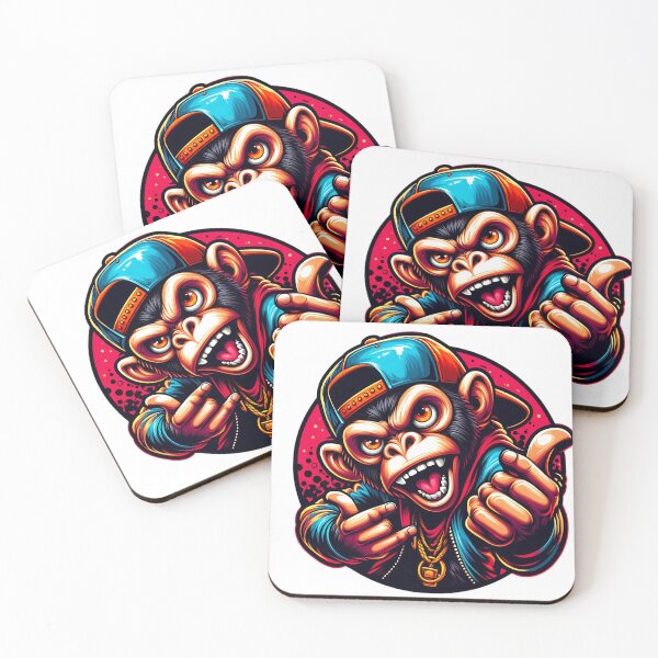 Item preview, cool monkey designed and sold by rajdigitalarts.