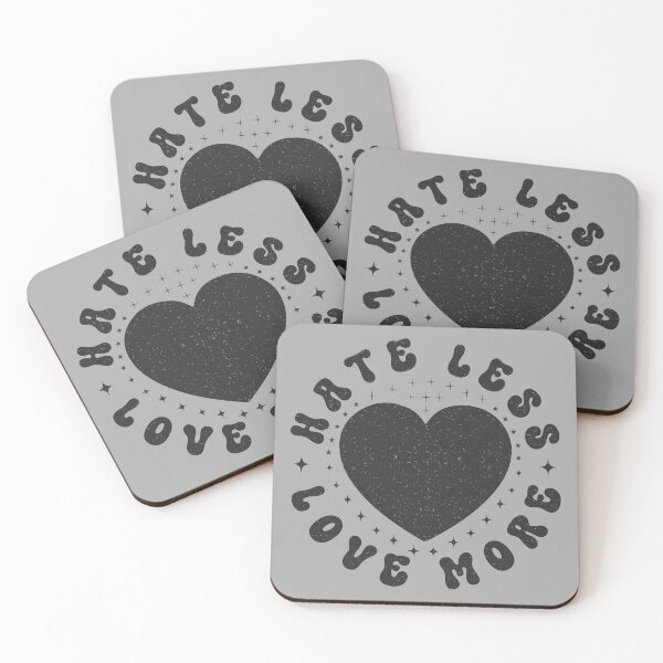 Item preview, Hate Less Love More  Heart designed and sold by RR-Arts.