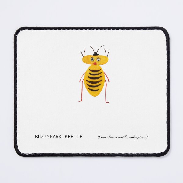 Item preview, Buzzspark Beetle (brumulus scintilla coleoptera) designed and sold by WhiskerWish.