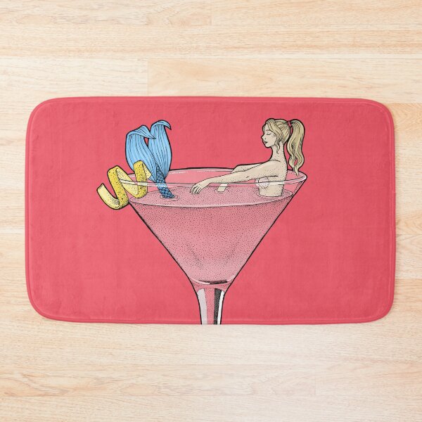 Item preview, Cosmo Mermaid Cocktail Illustration designed and sold by Elizabeth Weglein.