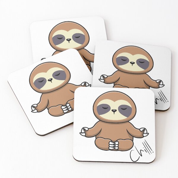 Item preview, Chill Sloth designed and sold by LamaGlamaSa.