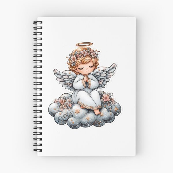 Item preview, cute angel Easter cute sticker designed and sold by Expressions-Sel.