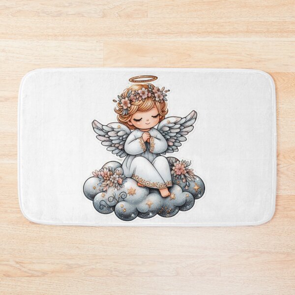 Item preview, cute angel Easter cute sticker designed and sold by Expressions-Sel.