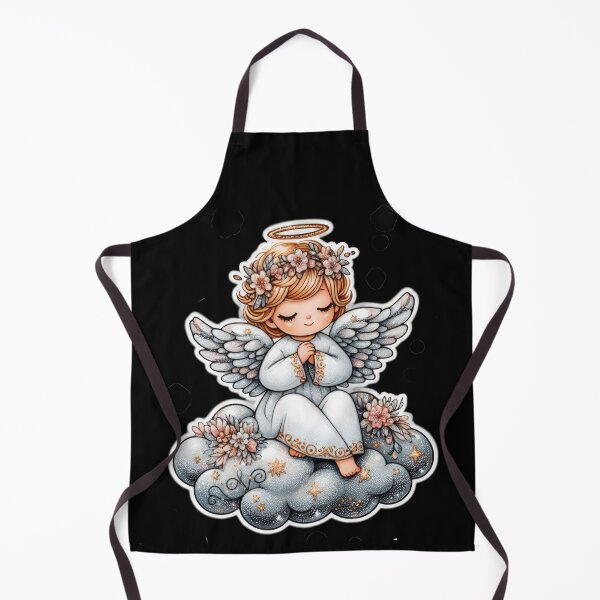 Item preview, cute angel Easter cute sticker designed and sold by Expressions-Sel.