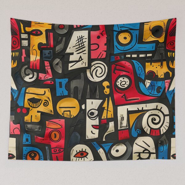 Item preview, Graphic Calligraphy Pattern-Digital Art Vibration  designed and sold by JD72shirtshop.