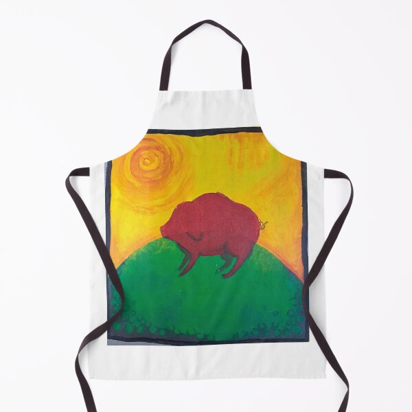 Item preview, pig on hot day in field designed and sold by Nexalo.