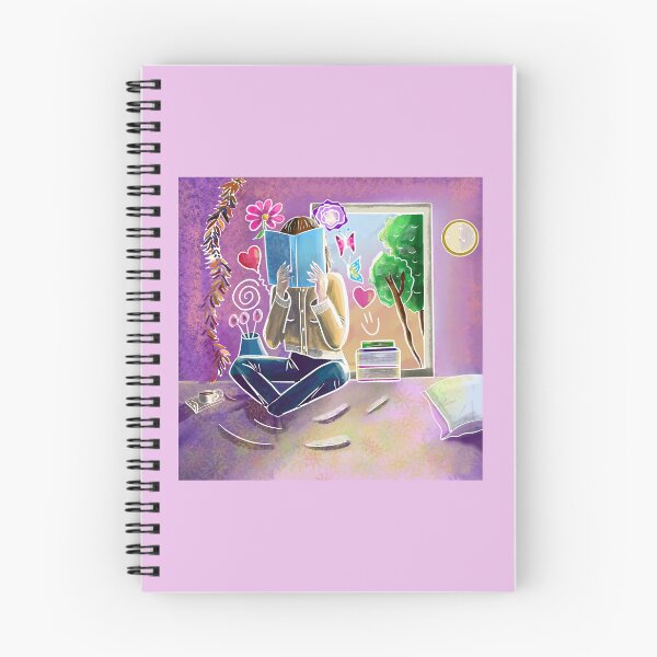 Item preview,  Bookslover girl reading in her bedroom designed and sold by altairaleon.