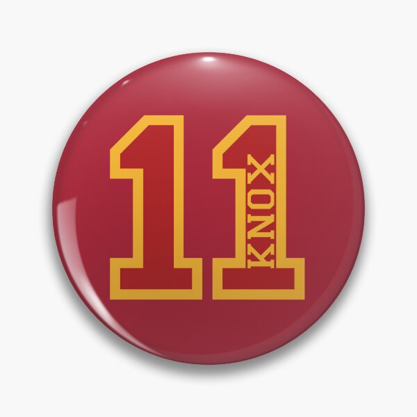 Item preview, Jeremy Knox Exy Trojens Jersey Number designed and sold by FoxyOatmeal.