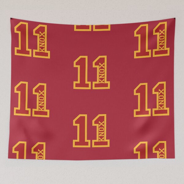 Item preview, Jeremy Knox Exy Trojens Jersey Number designed and sold by FoxyOatmeal.