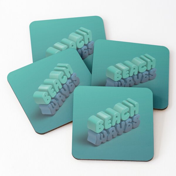 Item preview, Beach Waves | 3D Illustration designed and sold by AniDragonfly.