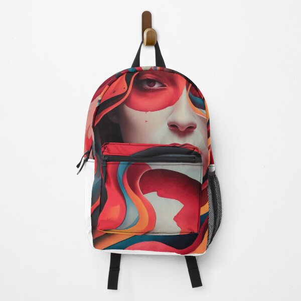 Item preview, "Crimson Reverie: A Cinematic Watercolor by Paola Salomé" designed and sold by DesignEpic22.