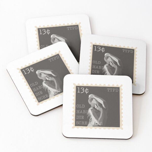 Item preview, Taylor Swift TTPD Postage Stamp 2 designed and sold by SwiftieStickers.
