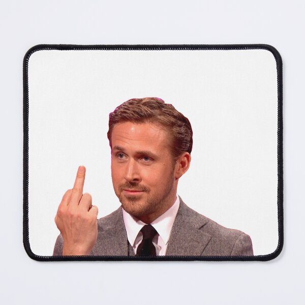 Item preview, ryan gosling middle finger designed and sold by atmosphereburns.