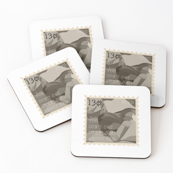 Item preview, Taylor Swift TTPD Postage Stamp 3 designed and sold by SwiftieStickers.