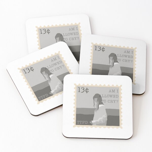 Item preview, Taylor Swift TTPD Postage Stamp 4 designed and sold by SwiftieStickers.