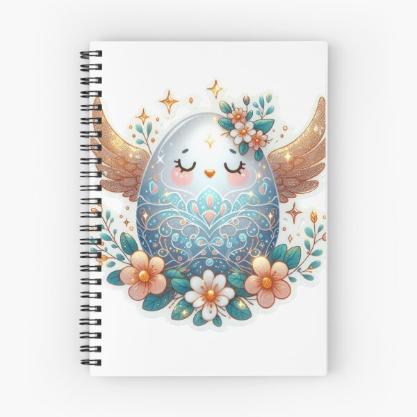 Item preview, Easter egg with wings Easter cute sticker designed and sold by Expressions-Sel.