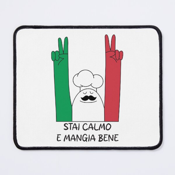 Item preview, Stai Calmo E Mangia Bene designed and sold by samuartshop.