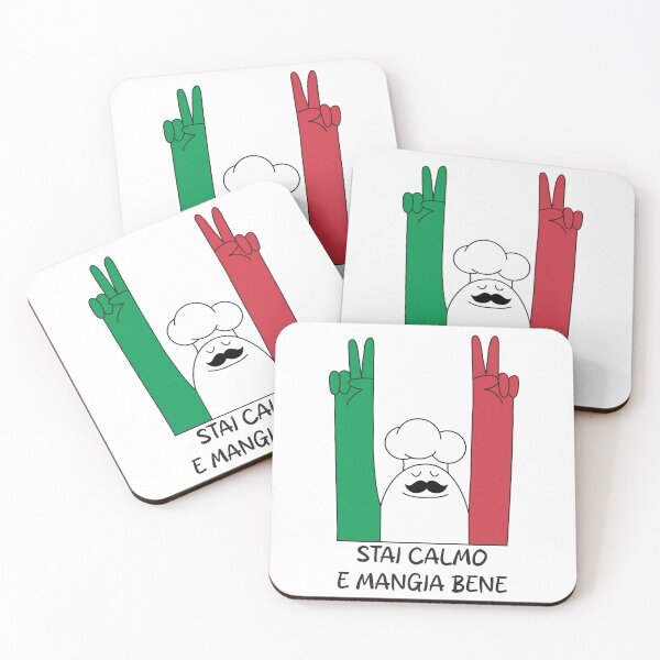 Item preview, Stai Calmo E Mangia Bene designed and sold by samuartshop.
