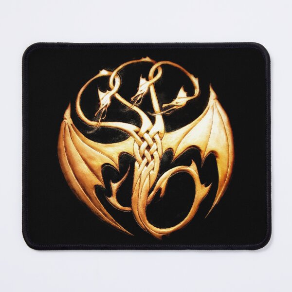 Item preview, Black-gold Targaryen Dragon designed and sold by FaunoFae.
