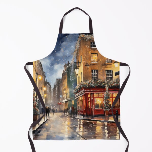 Item preview, Dublin Temple bar, watercolor painting, city landscape, Dublin souvenir, Dublin cityscape, Ireland travel, Irish pub designed and sold by SpettacolArte.