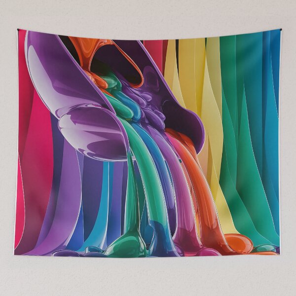 Item preview, Pouring Paint Art 3D designed and sold by Charlygood.