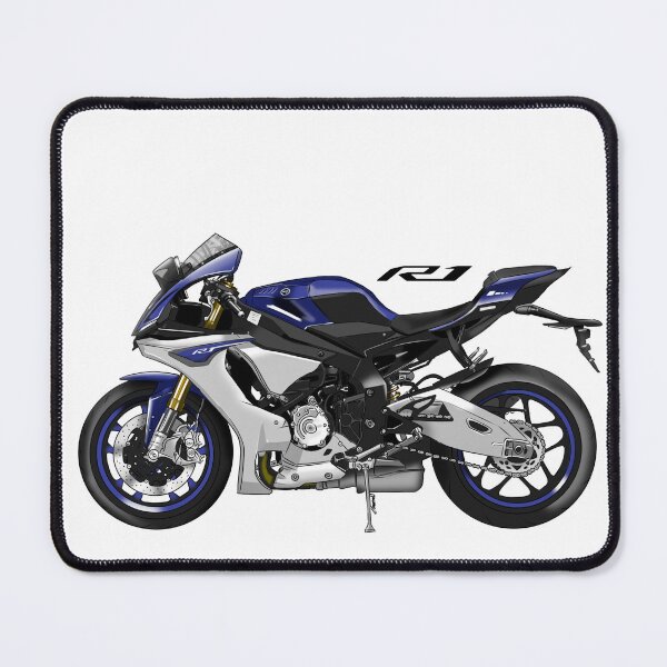 Item preview, yamaha motorcycle R1 illust artwork designed and sold by sketchjuny.