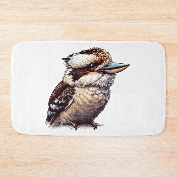 Item preview, Kookaburra, exotic bird, australian bird designed and sold by FlowCreate.