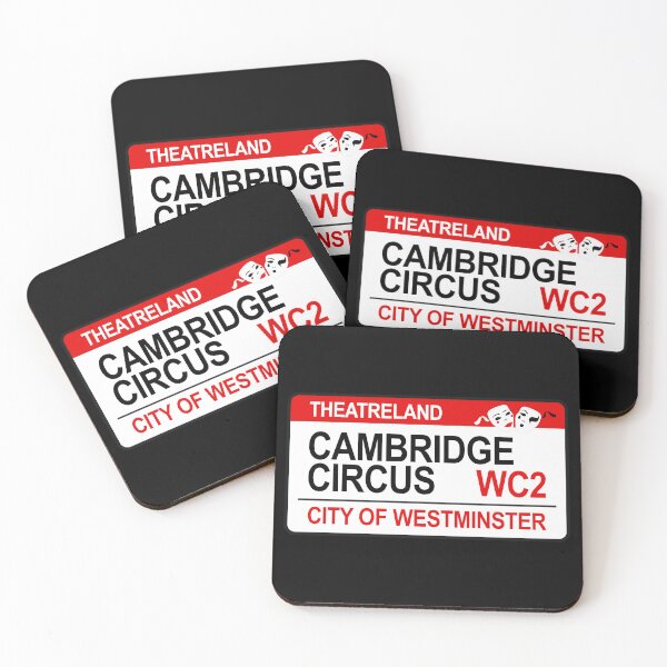 Item preview, Cambridge Circus - WC2 - Theatreland -  London Street Sign designed and sold by WilliamsonMedia.