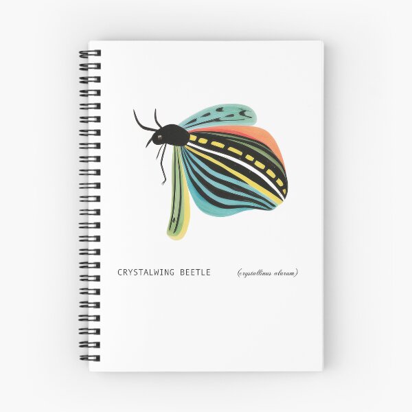 Item preview, Crystalwing Beetle (crystallinus alarum) designed and sold by WhiskerWish.