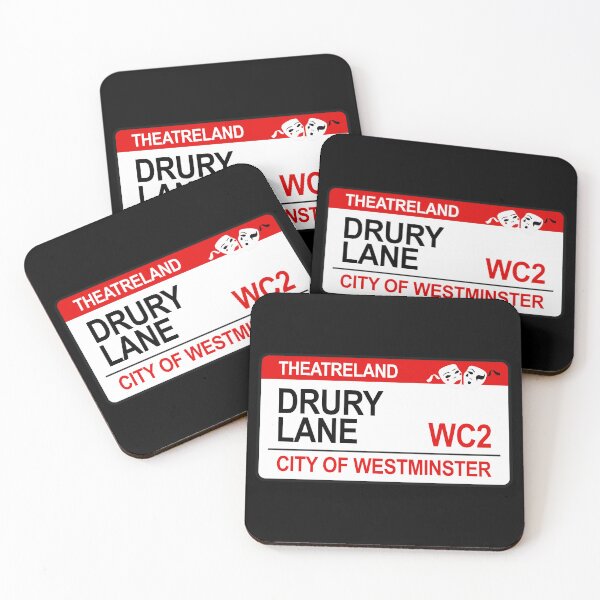 Item preview, Drury Lane - WC2 - Theatreland -  London Street Sign designed and sold by WilliamsonMedia.