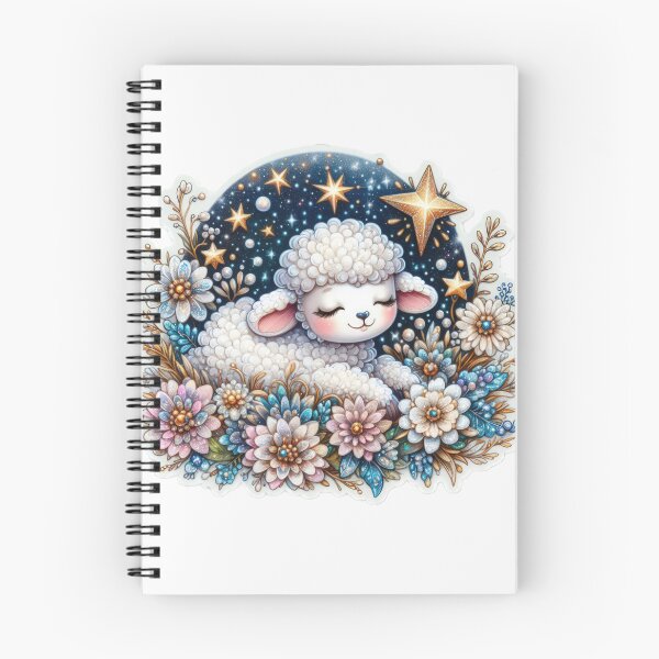 Item preview, lamb Easter cute sticker designed and sold by Expressions-Sel.