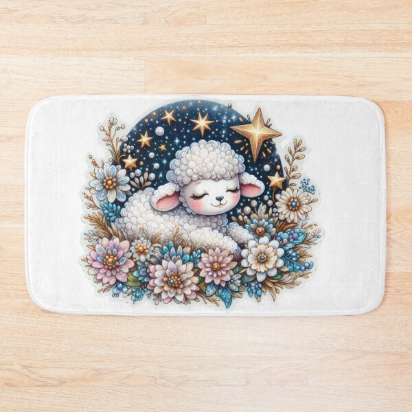 Item preview, lamb Easter cute sticker designed and sold by Expressions-Sel.