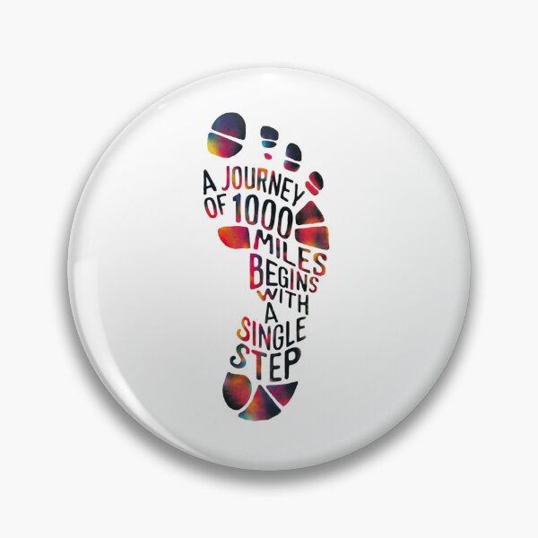 Item preview, a journey of 1000 miles begins with a single step designed and sold by 123ks.