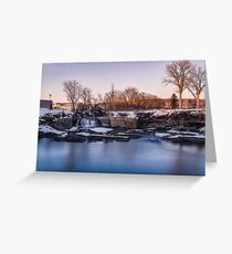 Mohawk River Upstate New York Greeting Card