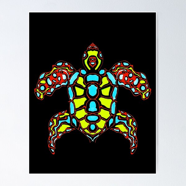 Item preview, Turtle abstract 2 designed and sold by NandoArtDesign.