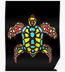 Turtle abstract 2 Poster