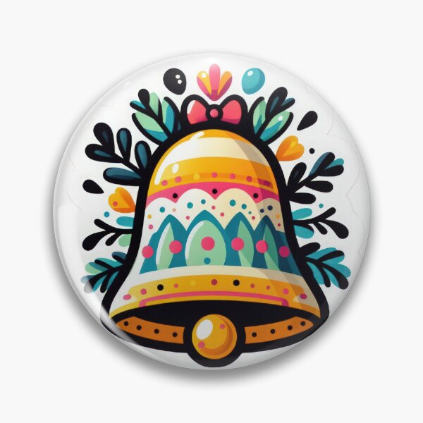 Item preview, Easter bell Easter cute sticker designed and sold by Expressions-Sel.