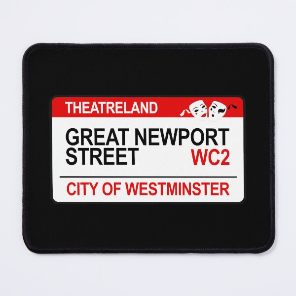 Item preview, Great Newport Street - WC2 - Theatreland -  London Street Sign designed and sold by WilliamsonMedia.