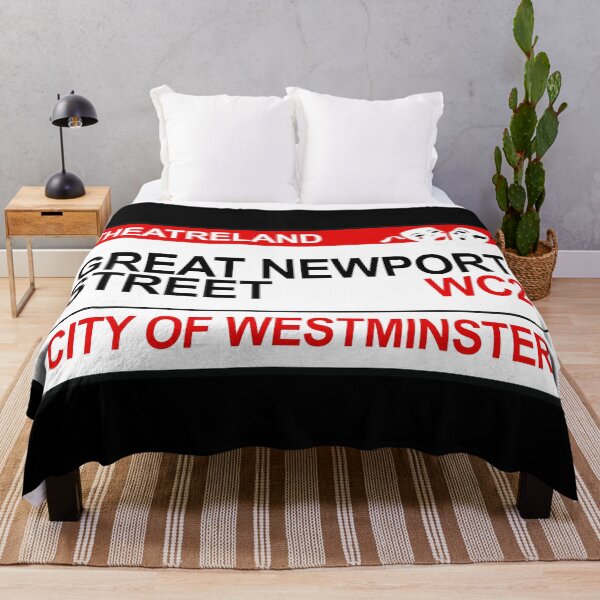 Item preview, Great Newport Street - WC2 - Theatreland - London Street Sign designed and sold by WilliamsonMedia.