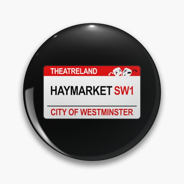 Item preview, Haymarket- SW1 - Theatreland -  London Street Sign designed and sold by WilliamsonMedia.