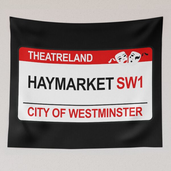 Item preview, Haymarket- SW1 - Theatreland -  London Street Sign designed and sold by WilliamsonMedia.