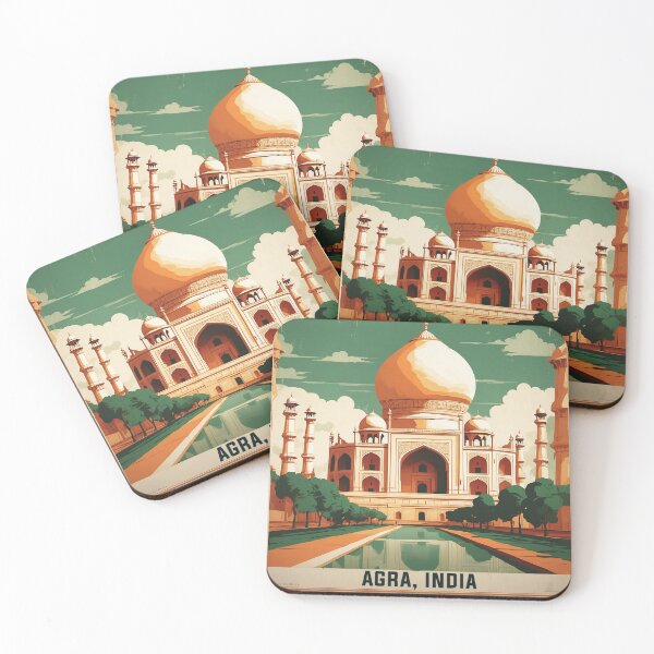 Item preview, Agra India Vintage Travel Tourism  designed and sold by TravelersGems.
