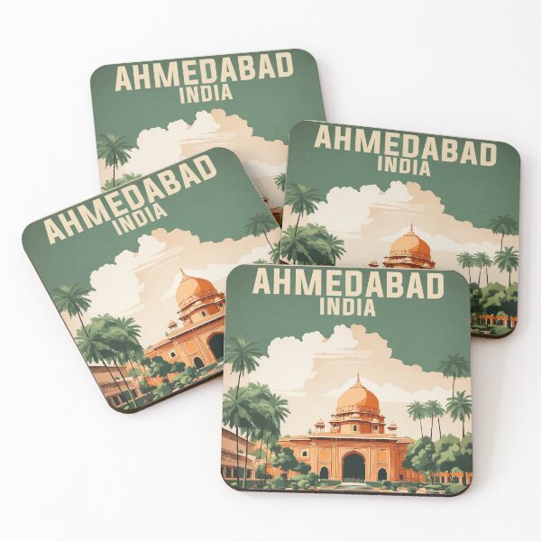 Item preview, Ahmedabad India Vintage Travel Tourism  designed and sold by TravelersGems.