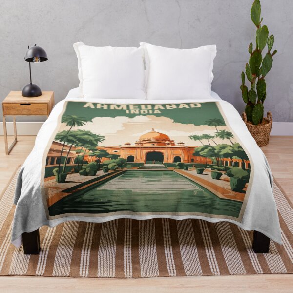 Artikelvorschau, Ahmedabad Indien Vintage Reisetourismus entworfen und verkauft von TravelersGems.