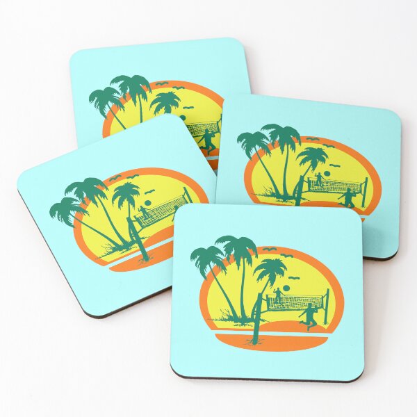 Item preview, Sunset Volleyball Beach designed and sold by vibeno1.