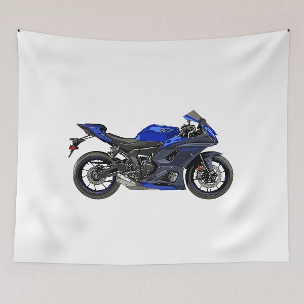 Item preview, yamaha motorcycle R7 illust artwork designed and sold by sketchjuny.