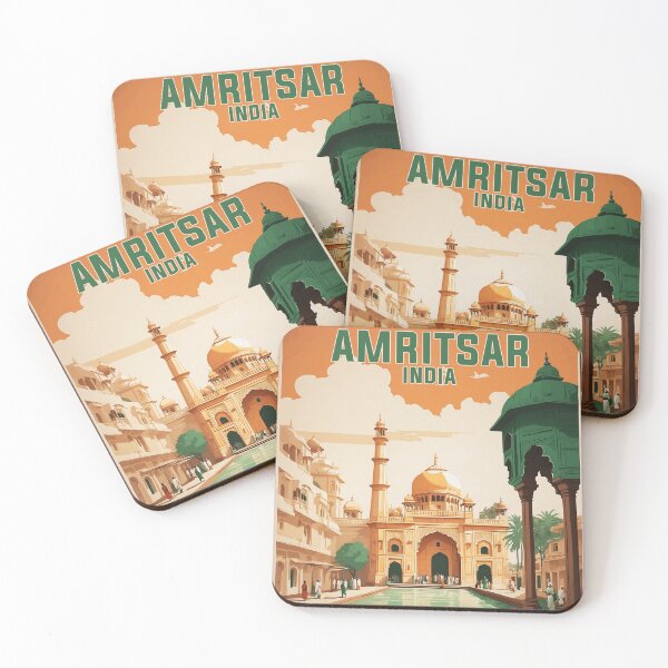 Item preview, Amritsar India Vintage Travel Tourism  designed and sold by TravelersGems.