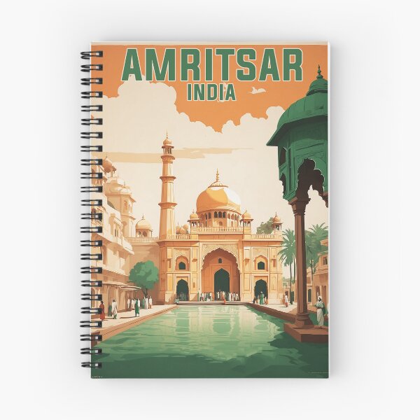 Item preview, Amritsar India Vintage Travel Tourism  designed and sold by TravelersGems.
