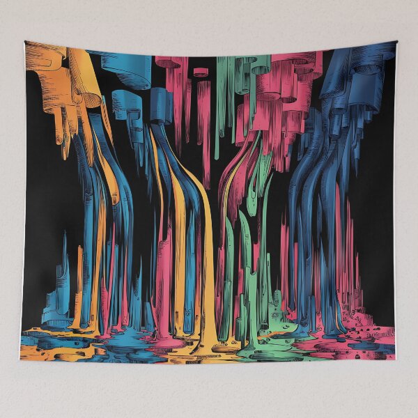 Item preview, Pouring Paint Art 3D designed and sold by Charlygood.
